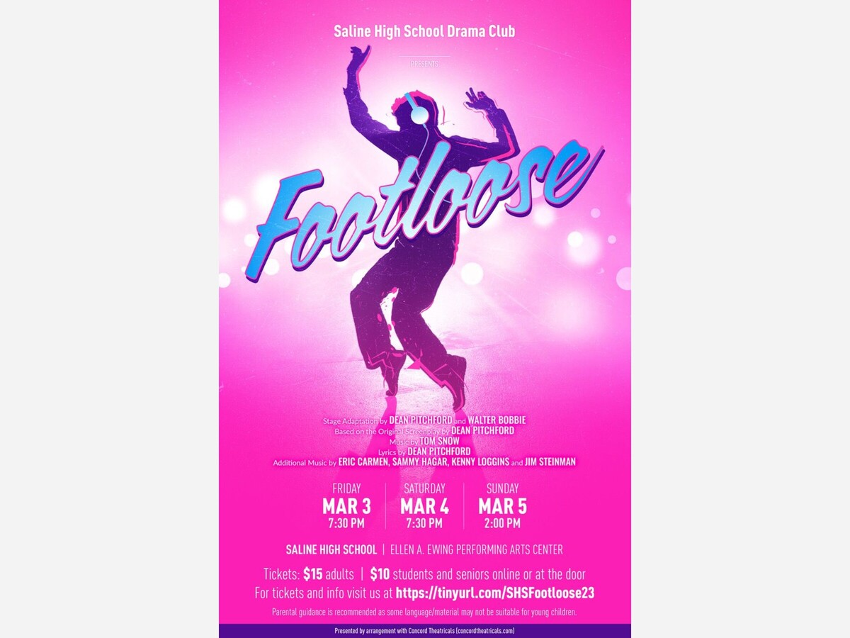 Saline High School Drama Club Presents Footloose March 3-5 | The Saline Post