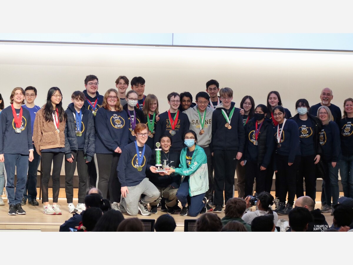 Saline High School Science Olympiad Qualifies For States, Saline Middle ...