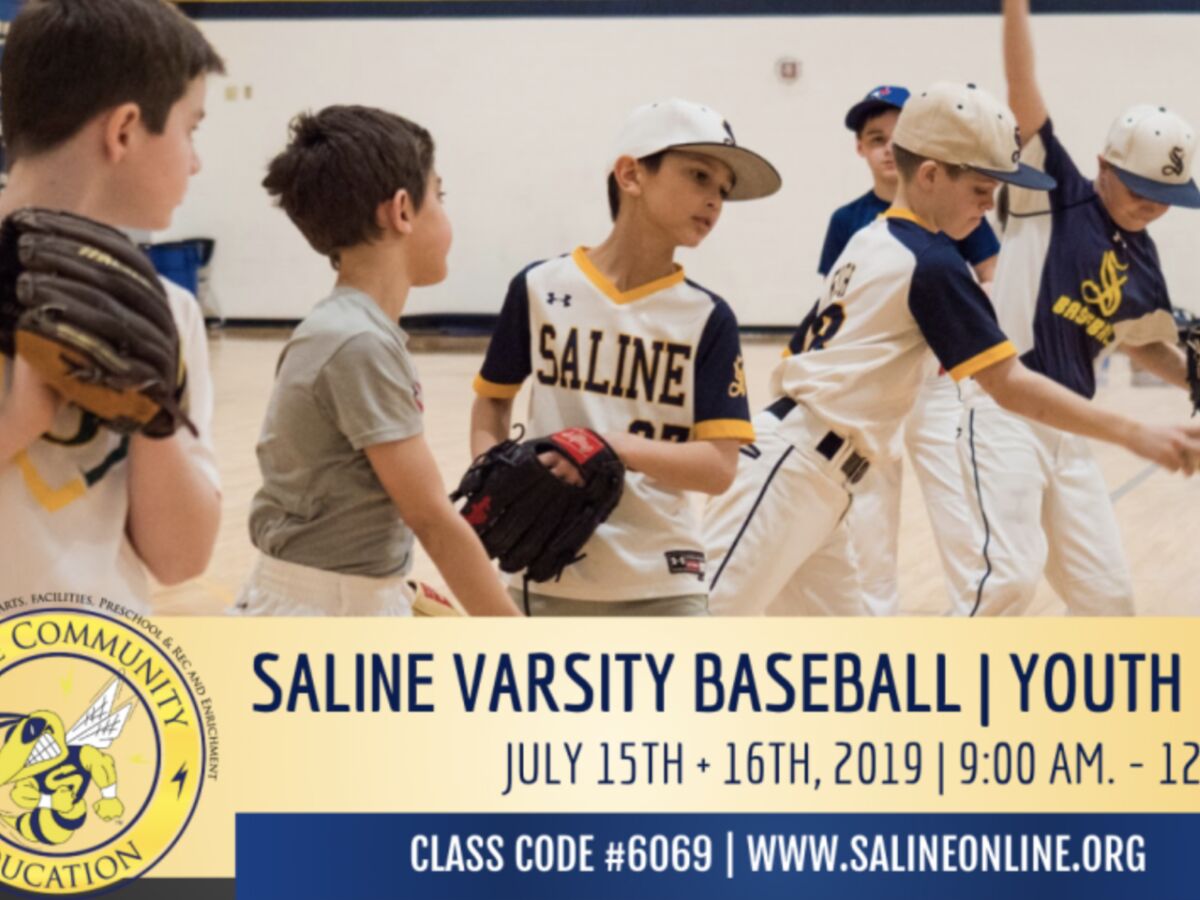 Youth Baseball Camp The Saline Post