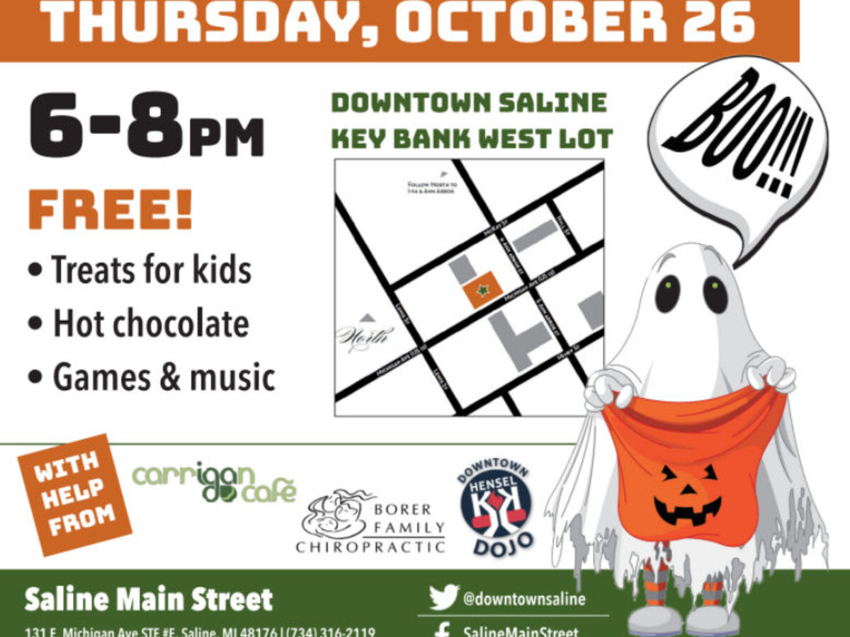 Kids Invited to Trunk or Treat Event in Downtown Saline Thursday Night