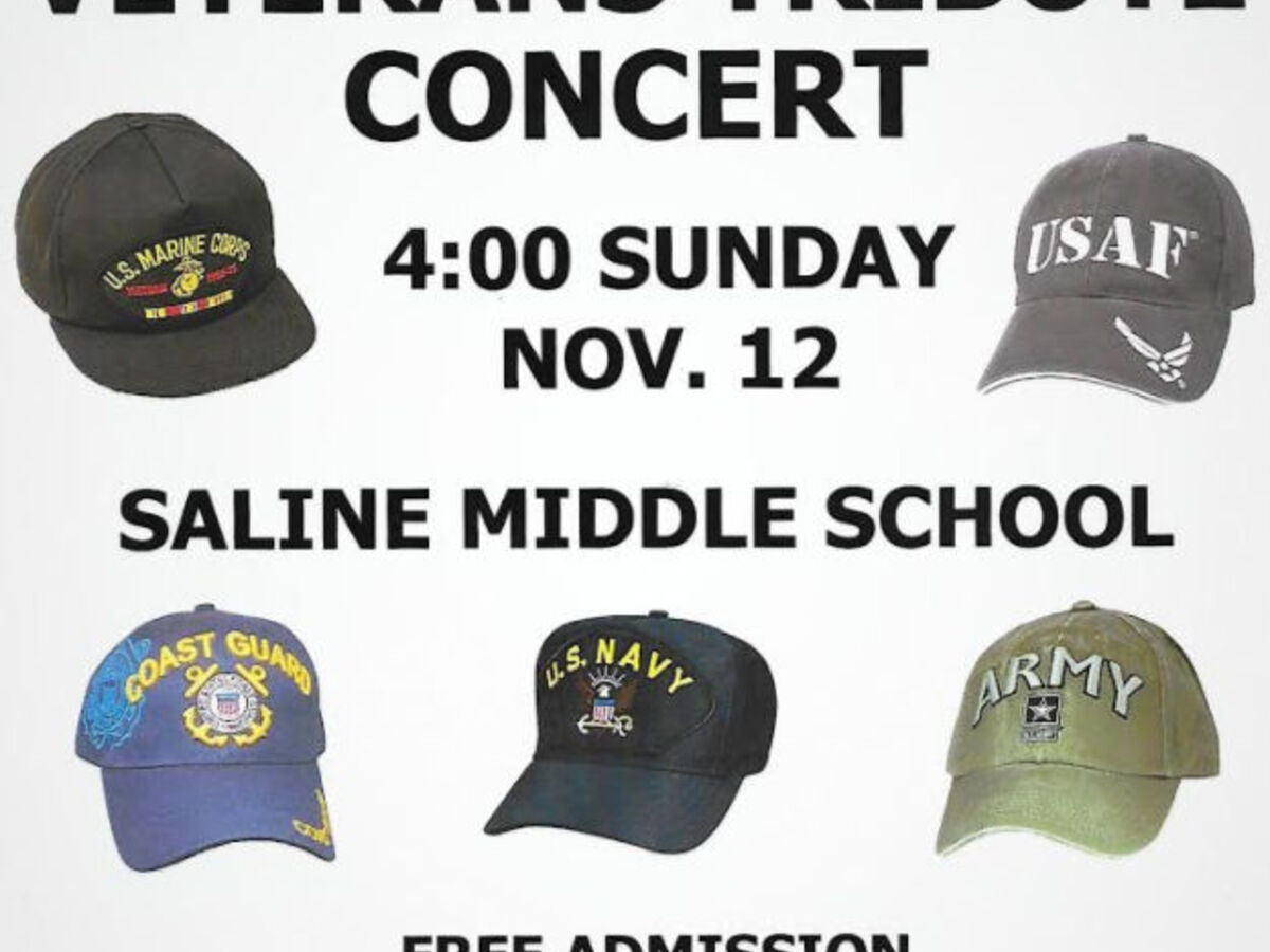 New Horizons Band Plays Veterans Tribute Concert Sunday at Saline