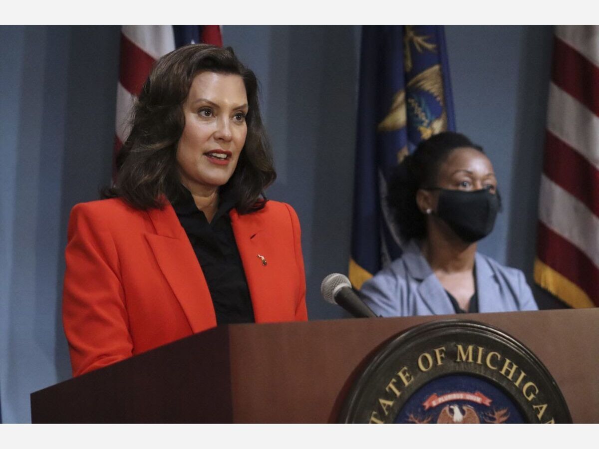 Coronavirus Gov Whitmer Cites Saline House Party As She Tightens