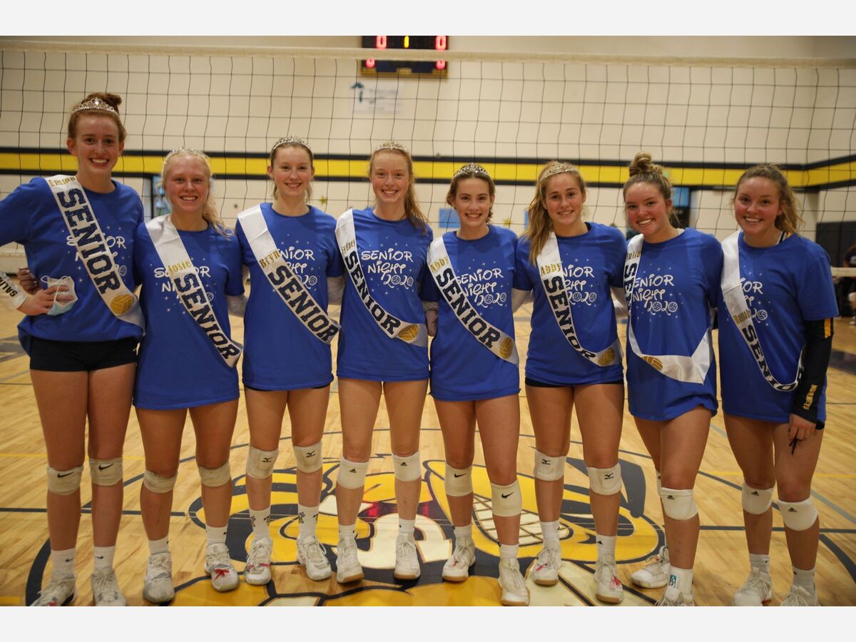 VOLLEYBALL: Saline Sweeps Pioneer on Senior Night | The Saline Post