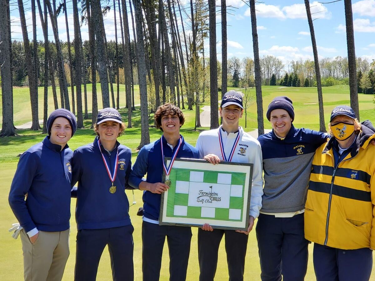 GOLF Saline Wins Farmington Invitational The Saline Post