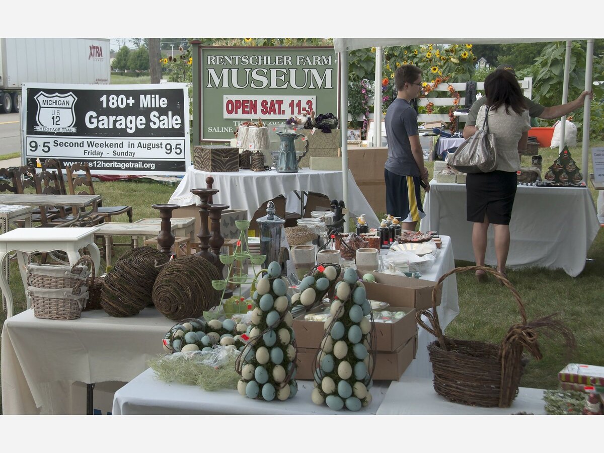 Rentschler Farm Museum a Major Stop on US12 Garage Sale The Saline Post