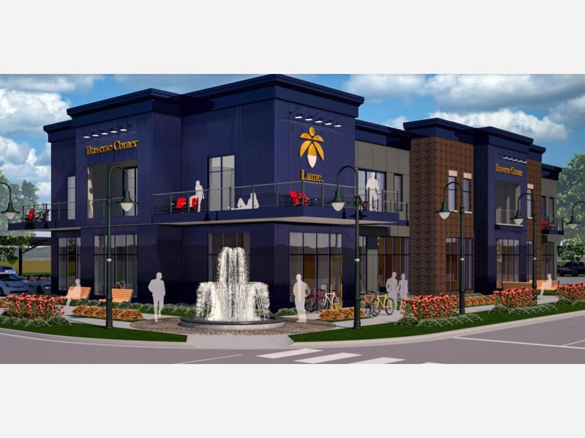 A rendering of what the Lume Cannabis Co store could look like on Michigan Avenue.