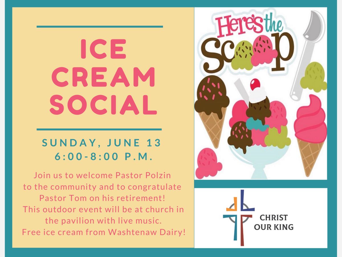 Ice Cream Social | The Saline Post