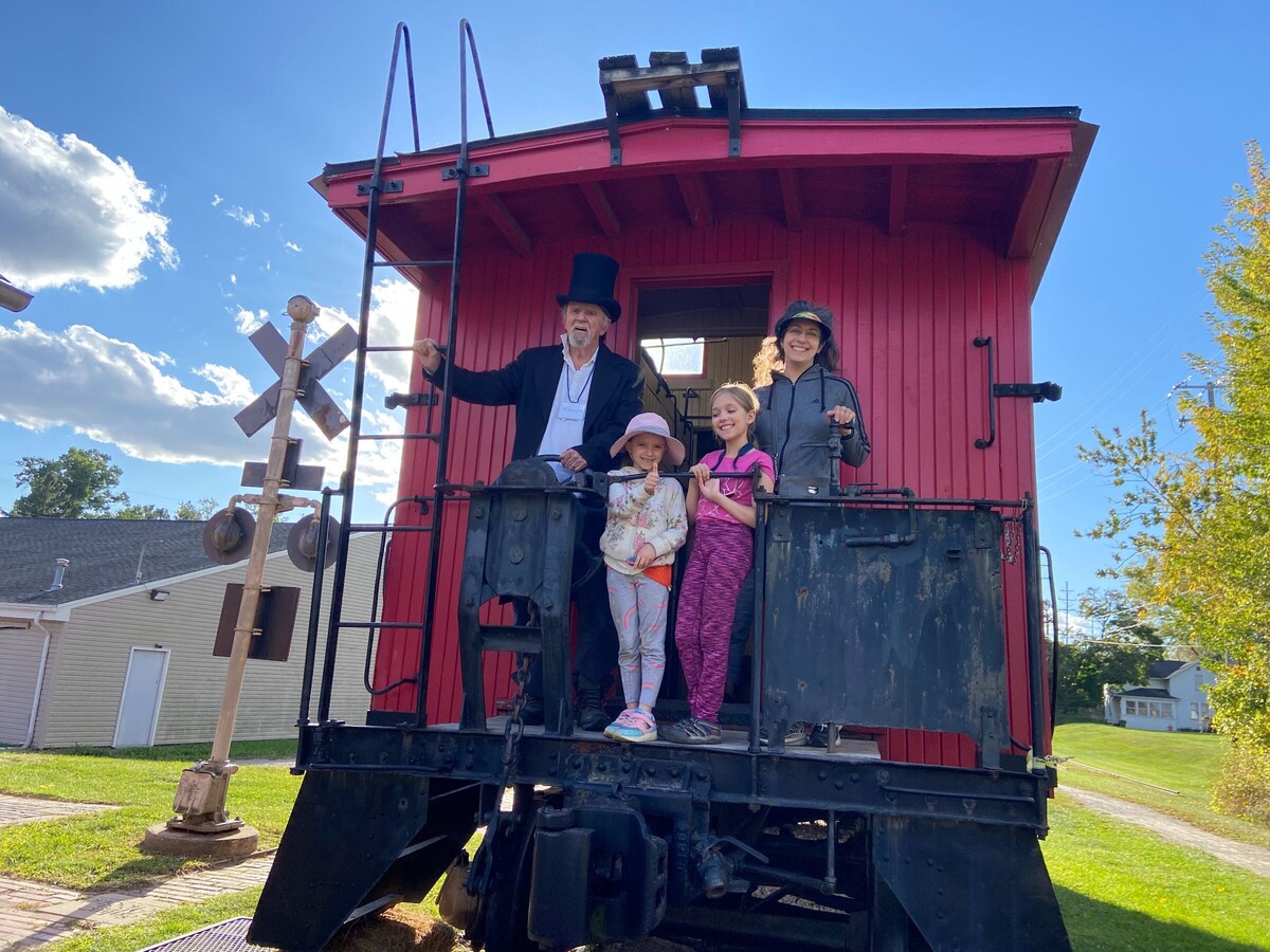 Saline Students Travel Back in Time at the Saline History and Depot Museum