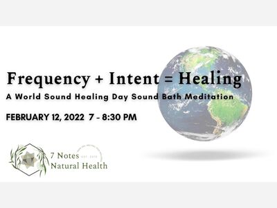 Frequency + Intent = Healing Sound Bath Meditation