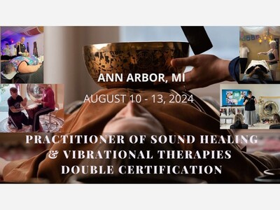 Sound & Vibrational Therapies Double Certification 2 or 4-Day Course