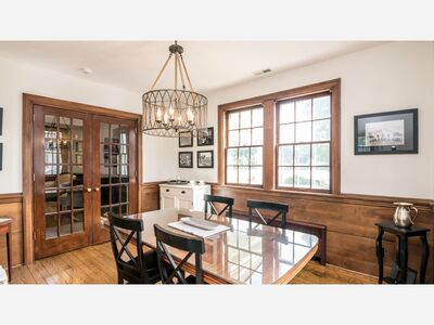 Charming, updated historical home on Mill Pond is ready for you to call it home!