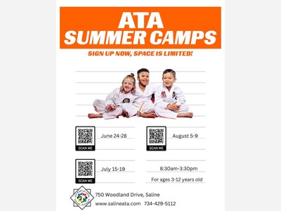 Saline ATA Offers Summer Camps