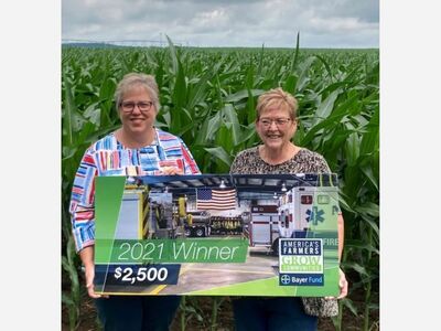 LOCAL FARMER DIRECTS AMERICA’S FARMERS GROW COMMUNITIES DONATION TO SALINE COMMUNITY FAIR