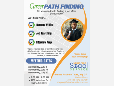 Career Workshop Hosted by Saline Area Social Service in July