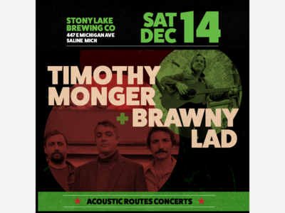 Ypsi Double Bill: Timothy Monger &  Brawny Lad