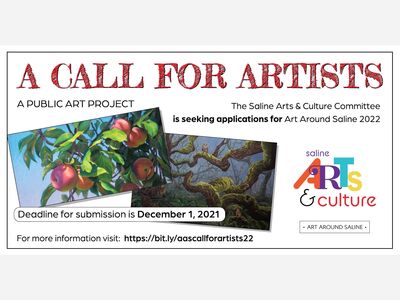 Call for Artists Now Open: Art Around Saline 2022