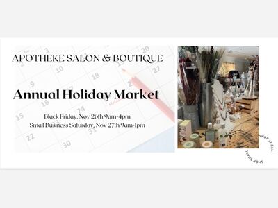 Apotheke Salon Holiday Market