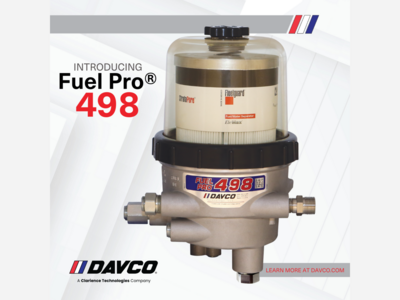Press Release — Saline's DAVCO Introduces New Fuel Pro® 498 