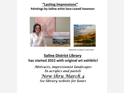 Saline District Library Art Exhibit