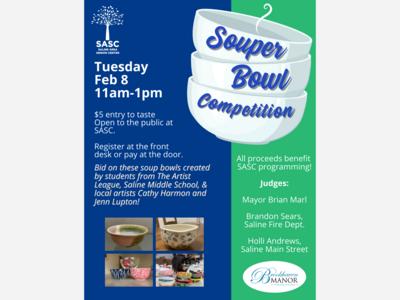Souper Bowl Competition at the Saline Area Senior Center