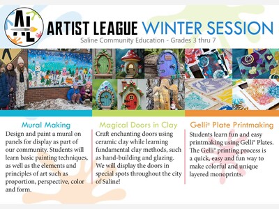 Youth Art Classes Offered Through Saline Community Education