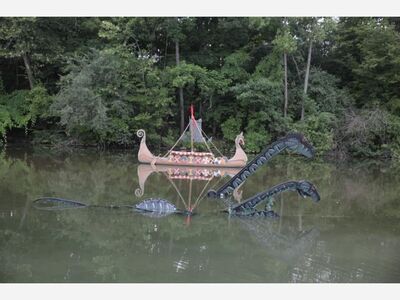 ‘Millie the Mill Pond Monster’ will roar at July 8, 9 Saline Celtic Festival