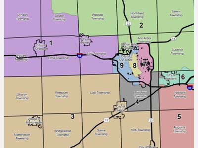 Washtenaw County Commission Districts Set - No Changes for Saline
