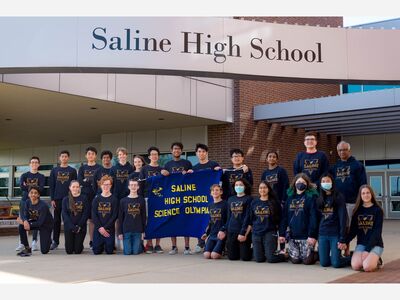 Saline Science Olympiad Takes 3rd at State Championship, Capping Most Successful Season Yet