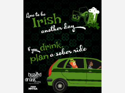 St. Patrick's Day: Plan a Sober Ride to Live to Be Irish Another Day