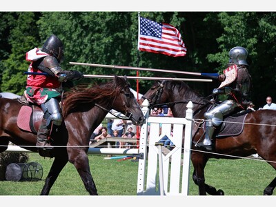 Jousting Knights Will Thrill Spectators at Saline Celtic Festival 