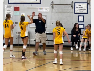 Saline Middle School Volleyball Tryouts Aug. 28-31