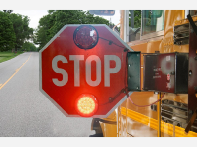 Red Means Stop: National School Bus Safety Week