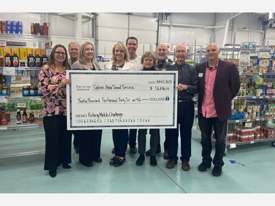 Saline Rotary Raises More than $12,000 for Saline Social Service, Makulinski Family Foundation Matches