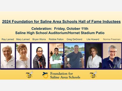 Foundation for Saline Area Schools Announces 7 for the Hall of Fame