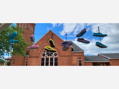 Saline Presbyterian's Soles4Souls Campaign Collecting Shoes