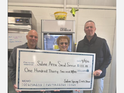 Spring Saline Craft Show Basket Contest Raises Over $130 and Donates 26 Baskets to Saline Area Social Service