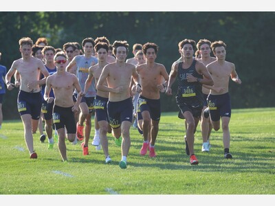Top 7 Saline XC Boys and Girls at the Time Trials