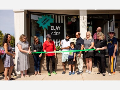 Chamber Welcomes Clay + Code with Grand Opening and Ribbon Cutting