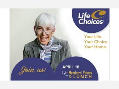 Members' Voices & Lunch with LifeChoices