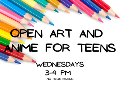 Open Art and Anime for Teens