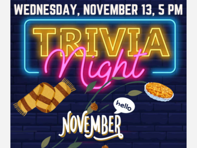 Trivia Night: So, You Think You Know-vember? 