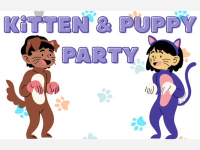 Kitten & Puppy Party
