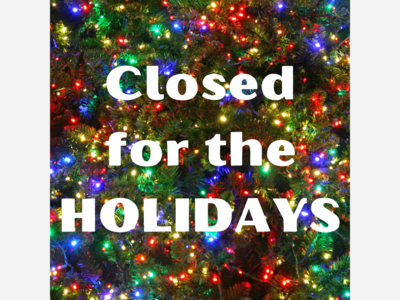 Library Holiday Closing