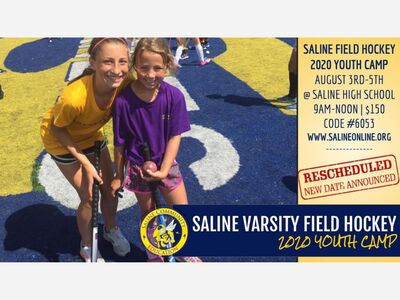 Saline Varsity Field Hockey 2020 Youth Camp 
