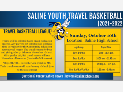 Saline Youth Travel Basketball 