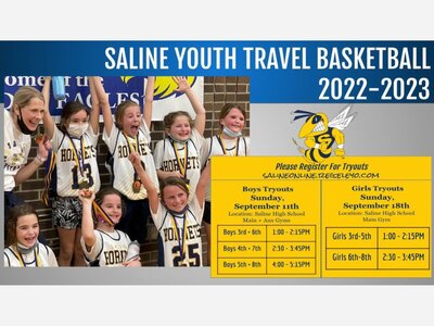 Saline Youth Travel Basketball Tryouts 