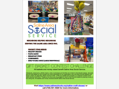 Saline Craft Show Gift Basket Contest 