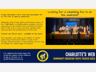 Community Education Youth Theater Guild - CHARLOTTE'S WEB
