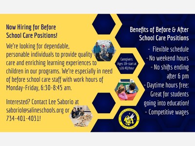 Before and After School Care Position 