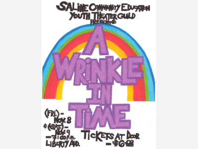 Saline CE Junior Theater presents A Wrinkle In Time 